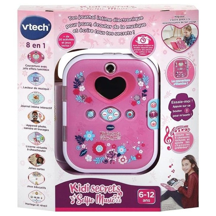 VTECH - KIDISECRETS SELFIE MUSIC 2.0 - Rose VTECH - KIDISECRETS SELFIE MUSIC 2.0 - Rose