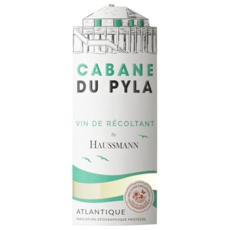 Cabane du Pyla By Haussmann IGP Atlantique - Vin Blanc 2024