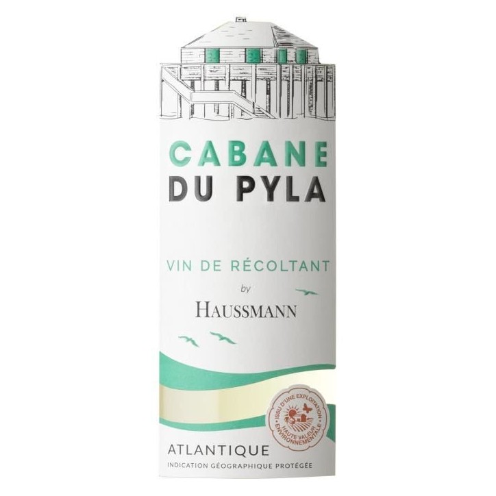 Cabane du Pyla By Haussmann IGP Atlantique - Vin Blanc 2024