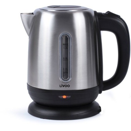Bouilloire - LIVOO - DOD182 - 1630 W - 1,2 L - Socle 360° - Gris