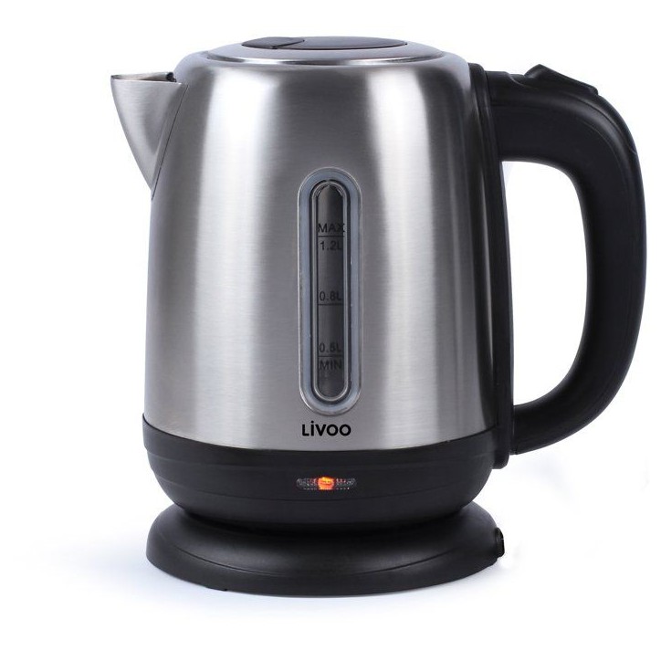 Bouilloire - LIVOO - DOD182 - 1630 W - 1,2 L - Socle 360° - Gris Bouilloire - LIVOO - DOD182 - 1630 W - 1,2 L - Socle 360° - Gris