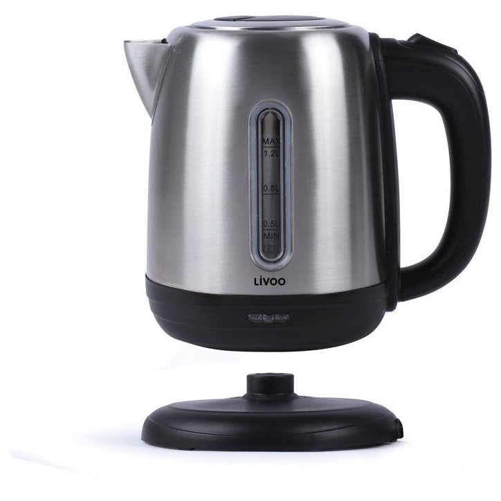 Bouilloire - LIVOO - DOD182 - 1630 W - 1,2 L - Socle 360° - Gris Bouilloire - LIVOO - DOD182 - 1630 W - 1,2 L - Socle 360° - Gris