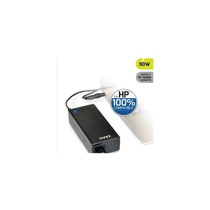 PORT Connect Alimentation secteur PC pour ordinateur portable HP 90W Prise EU PORT Connect Alimentation secteur PC pour ordinateur portable HP 90W Prise EU
