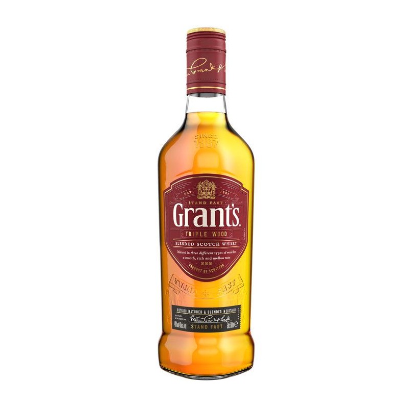 Grant's - Triple Wood - Blended Scotch Whisky - 40,0% Vol. - 50cl