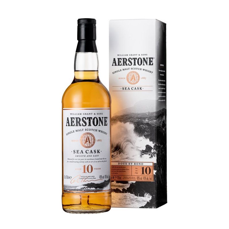 Aerstone - Sea Cask - 10 ans - Single Malt Scotch Whisky - 40,0% Vol.