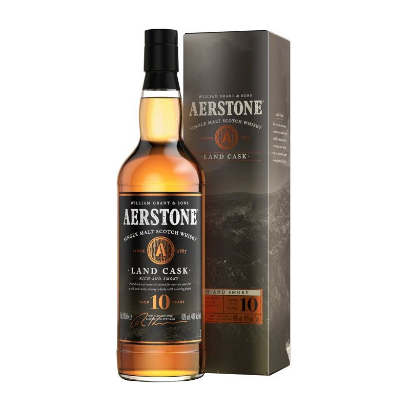 Aerstone - Land Cask - 10 ans - Single Malt Scotch Whisky - 40,0% Vol.