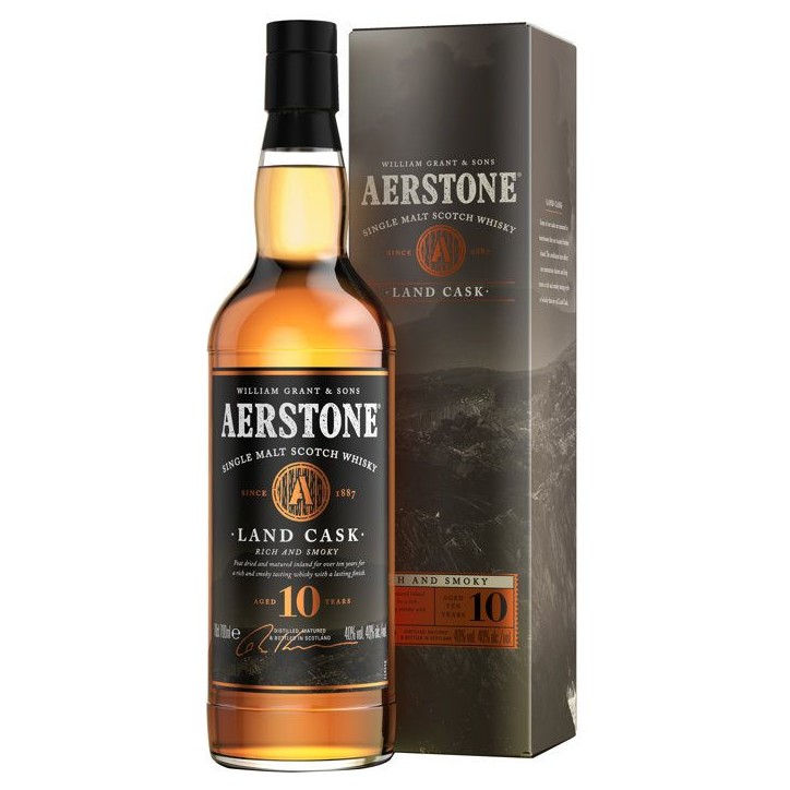 Aerstone - Land Cask - 10 ans - Single Malt Scotch Whisky - 40,0% Vol. - 70cl
