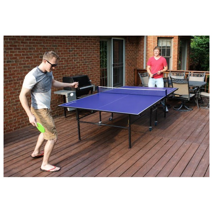 Table de tennis de table - Intérieure - DYNAMIC - 15 mm - Pliable - Pieds réglables - 274 x 152,5 x 76 cm