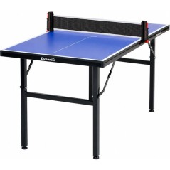 Set mini table de tennis de table DYNAMIC - Table pliable + filet extensible + 2 raquettes + 3 balles