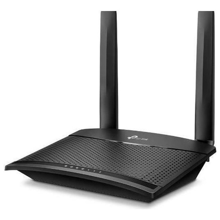 Routeur 4G LTE 150 Mbps Wifi N300 Mbps - TP-Link TL-MR100 - 2 ports Ethernet - Antennes amovibles Routeur 4G LTE 150 Mbps Wifi N300 Mbps - TP-Link TL-MR100 - 2 ports Ethernet - Antennes amovibles