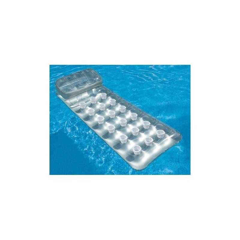 Matelas gonflable de piscine INTEX - 90620 - Appuie-tete intégré - G