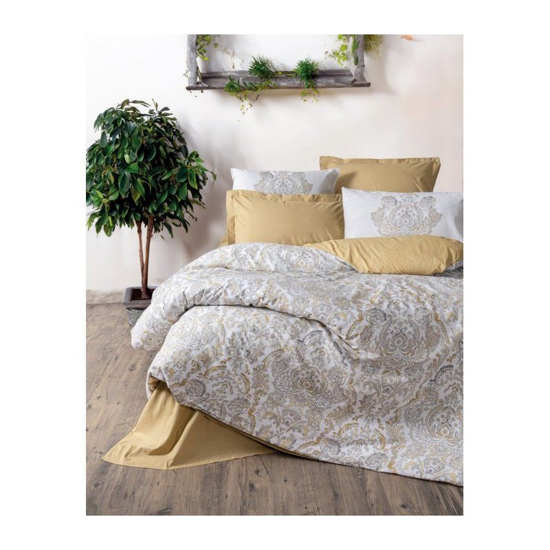 Parure de lit King Size - 1 housse de couette 240 x 220 cm + 2 taies d