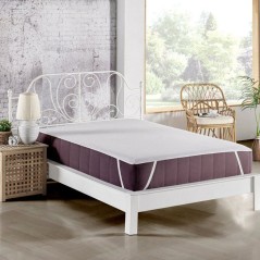 Protege-matelas - Mansion - Pour lit 2 personnes - 200 x 200 cm - 100
