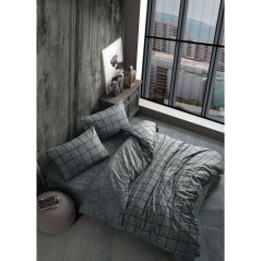 Parure de lit - 1 housse de couette 240 x 220 cm + 2 taies d'oreiller