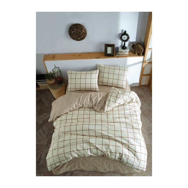 Parure de lit - 1 housse de couette 240 x 220 cm + 2 taies d'oreiller
