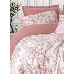 Parure de lit - 1 housse de couette 140 x 200 cm + 1 taie d'oreiller 6