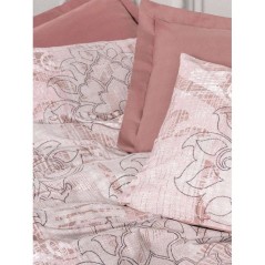 Parure de lit - 1 housse de couette 140 x 200 cm + 1 taie d'oreiller 6