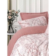Parure de lit - 1 housse de couette 240 x 220 cm + 2 taies d'oreiller
