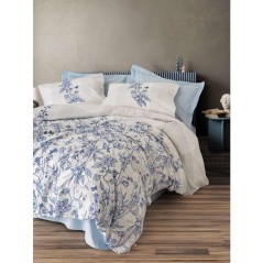 Parure de lit - 1 housse de couette 140 x 200 cm + 1 taie d'oreiller 6