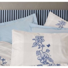 Parure de lit - 1 housse de couette 140 x 200 cm + 1 taie d'oreiller 6
