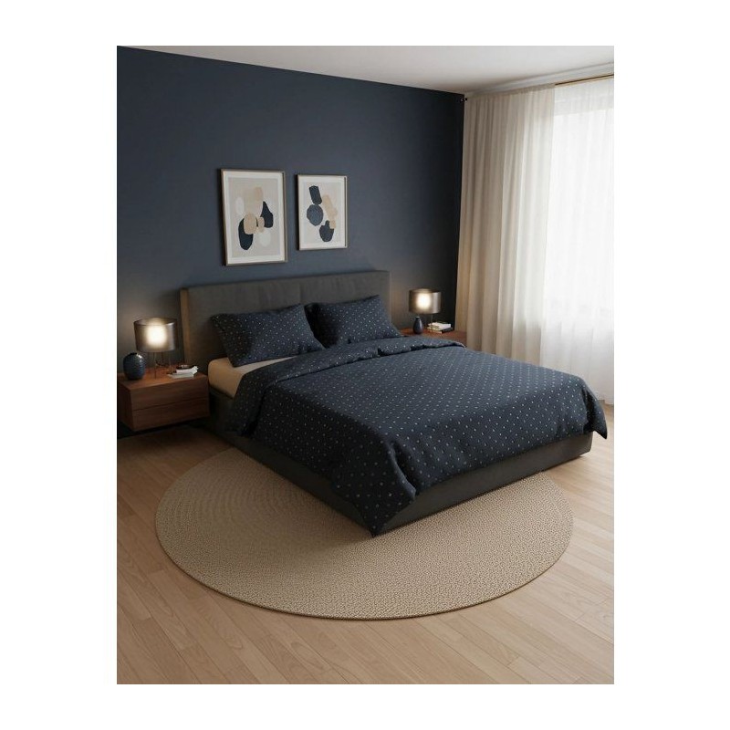 Parure de lit King Size - 1 housse de couette 240 x 220 cm + 2 taies d