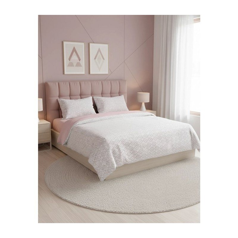 Parure de lit - 1 housse de couette 140 x 200 cm + 1 taie d'oreiller 6