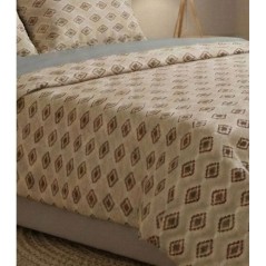 Parure de lit - 1 housse de couette 140 x 200 cm + 1 taie d'oreiller 6