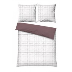 Parure de lit King Size - 1 housse de couette 240 x 220 cm + 2 taies d