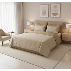 Parure de lit - 1 housse de couette 140 x 200 cm + 1 taie d'oreiller 6