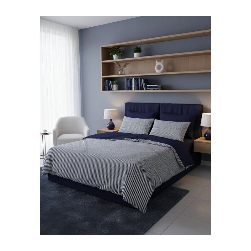 Parure de lit King Size - 1 housse de couette 240 x 220 cm + 2 taies d