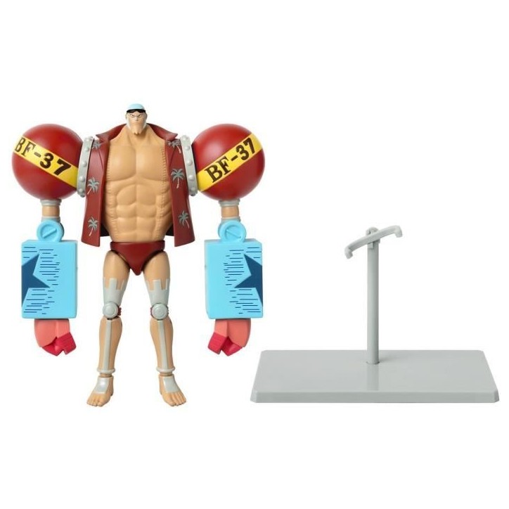 Figurine Anime Heroes - Bandai - One Piece - Franky - 17 cm