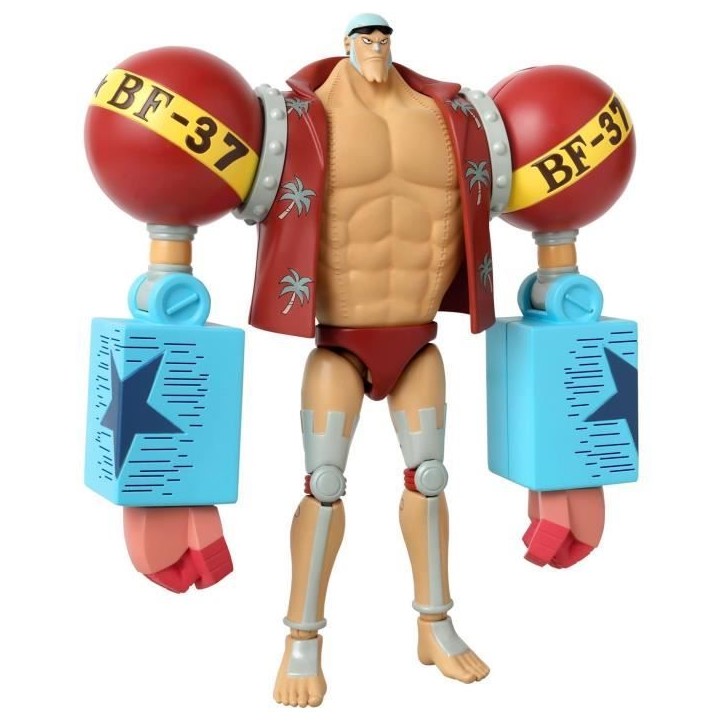 Figurine Anime Heroes - Bandai - One Piece - Franky - 17 cm