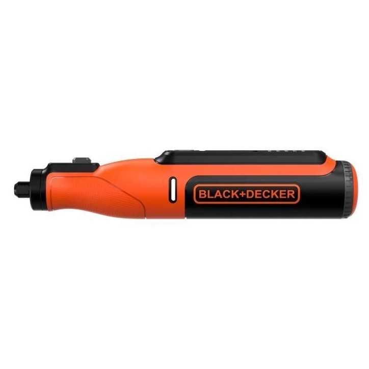 Outil de précision multifonction sans fil - BLACK+DECKER - BCRT8I-XJ - 7,2V - coupe, ponçage, polissage - avec 36 accessoires Outil de précision multifonction sans fil - BLACK+DECKER - BCRT8I-XJ - 7,2V - coupe, ponçage, polissage - avec 36 accessoires