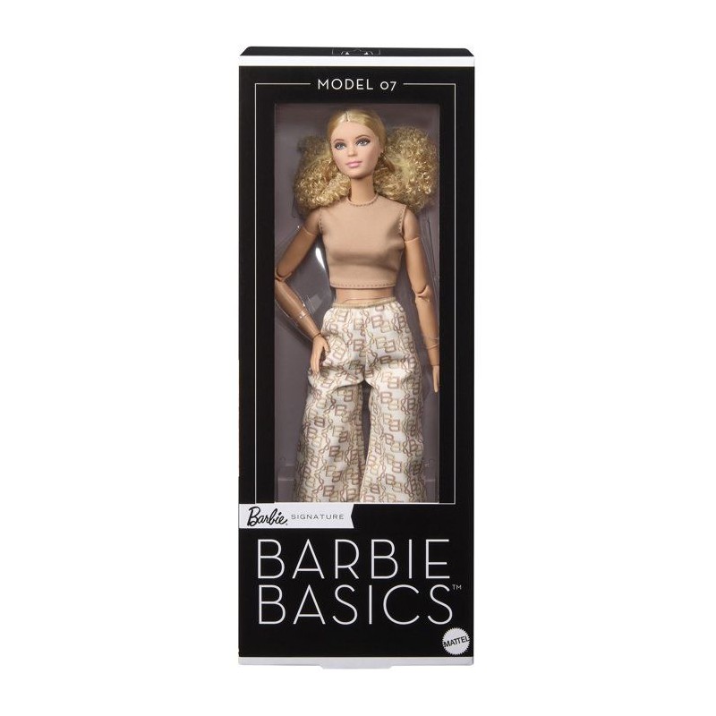 Poupée - BARBIE - Basics JJX26 - Pantalon - Crop top - Accessoires