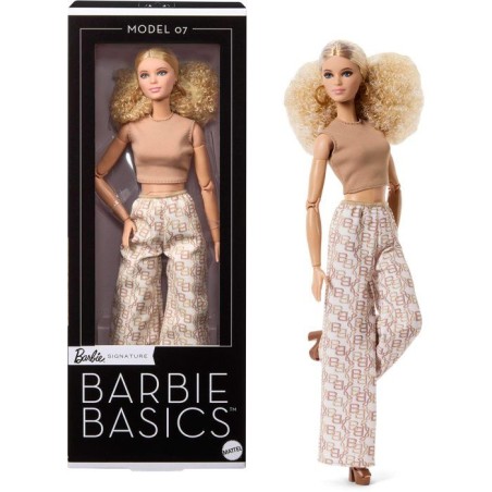 Poupée - BARBIE - Basics JJX26 - Pantalon - Crop top - Accessoires