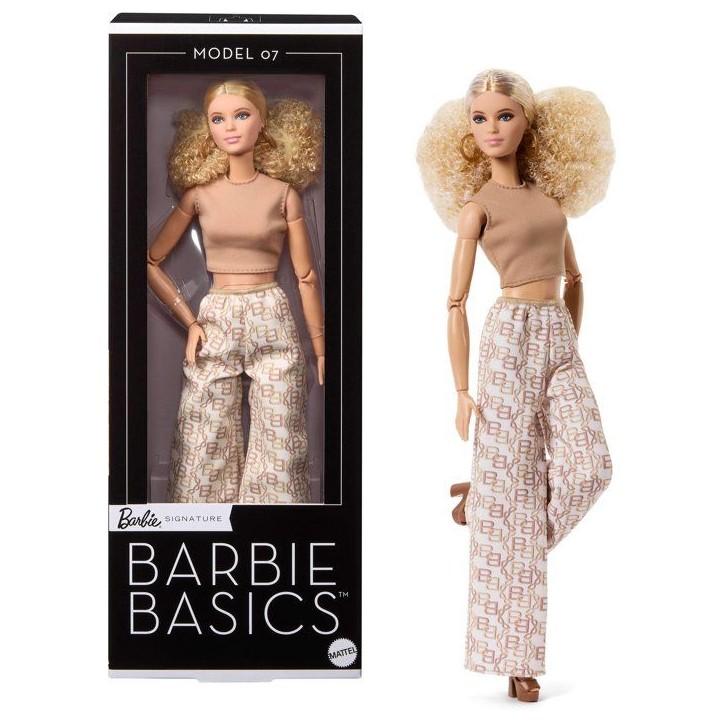 Poupée - BARBIE - Basics JJX26 - Pantalon - Crop top - Accessoires