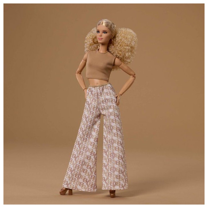 Poupée - BARBIE - Basics JJX26 - Pantalon - Crop top - Accessoires