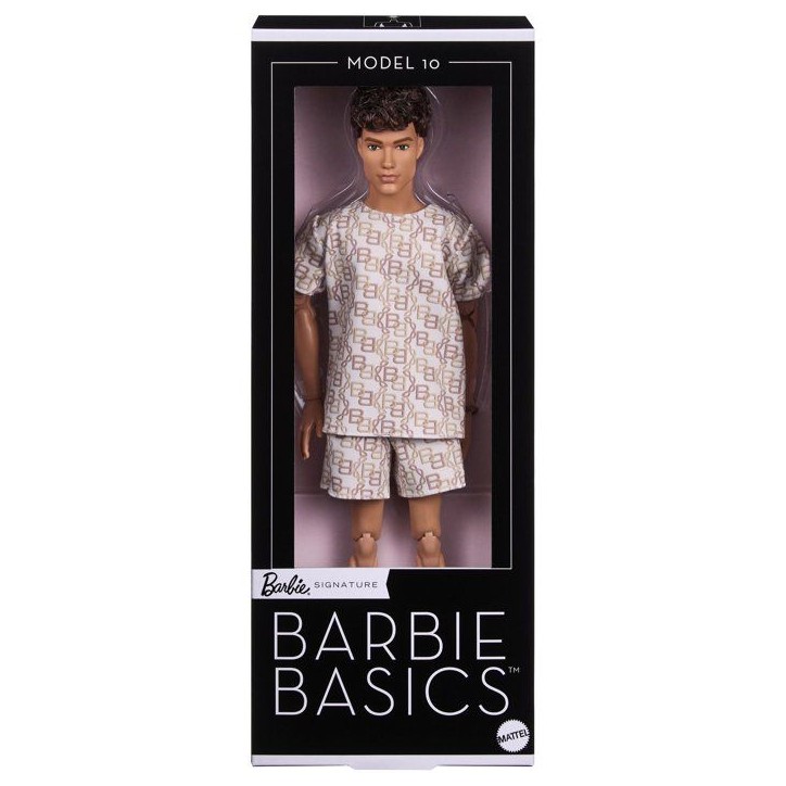 Poupée - BARBIE - Ken Basics JJX29 - Tenue short - Socle inclus - Style casual