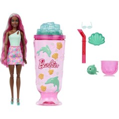 Poupée surprise - BARBIE - Pop Reveal Océan Dauphin JKF60 - 8 surpri