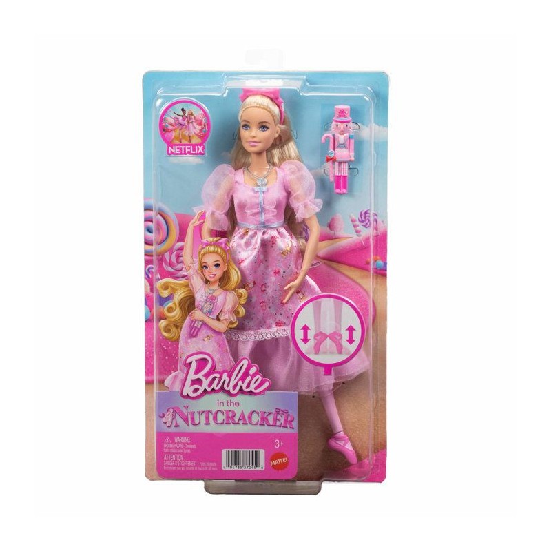 Poupée mannequin - Barbie - Ballerine Clara dans Casse-Noisette - Pie
