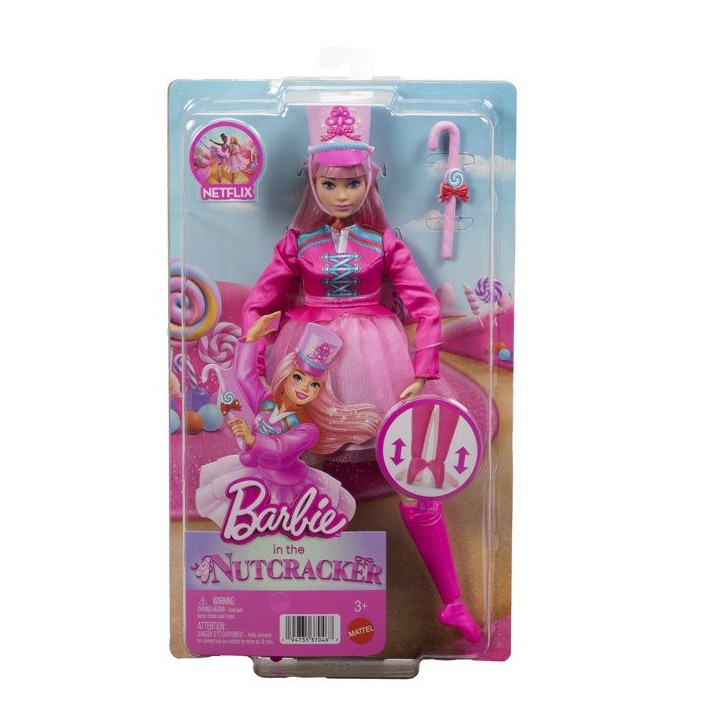 Poupée mannequin - Barbie - Ballerine Daisy dans Casse-Noisette - Pieds articulés - Des 3 ans