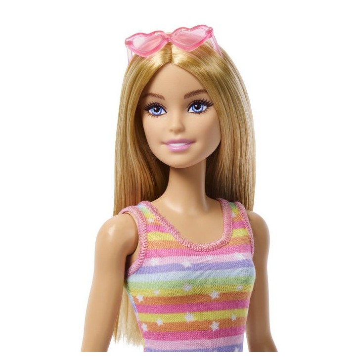 Poupée mannequin - Barbie - Et son Chiot sur Patins a Roulettes - 16 accessoires inclus - Des 3 ans