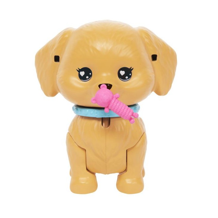 Poupée mannequin - Barbie - Et son Chiot sur Patins a Roulettes - 16 accessoires inclus - Des 3 ans