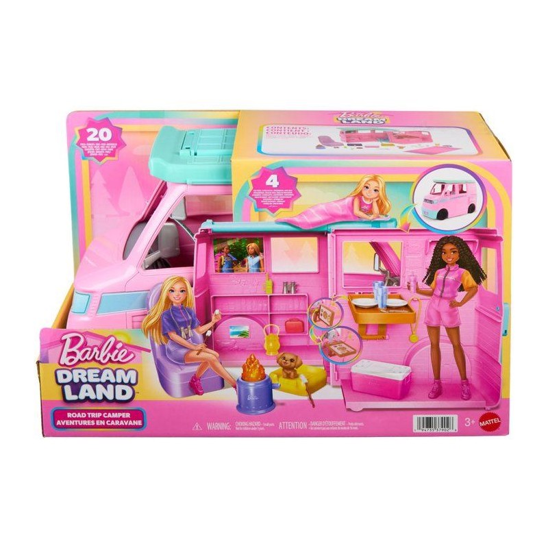 Jouet - BARBIE - Camping Car Barbie