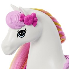 Accessoire pour poupée - Barbie - Traîneau et Cheval Casse-Noisette