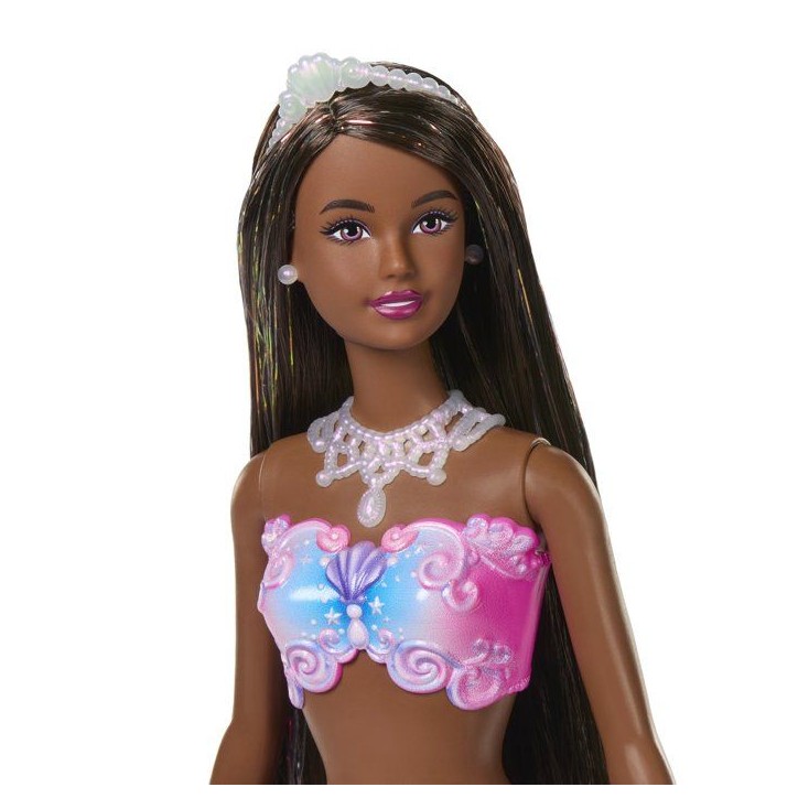 Poupée - BARBIE - Sirene bulles magiques JNM73 - Fonction bulles - Design aquatique - Interactif