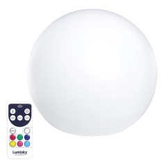Boule lumineuse flottante - LUMISKY - BOBBY C40 - LED multicolore dimm