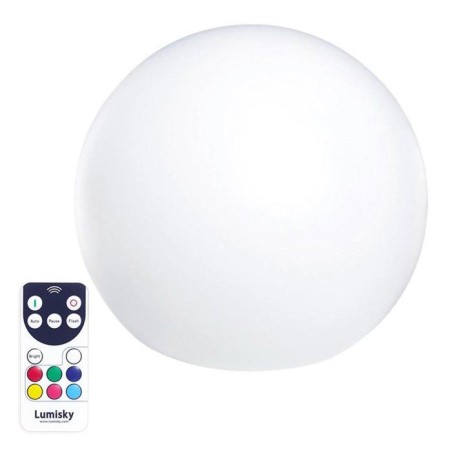 Boule lumineuse flottante - LUMISKY - BOBBY C50 - LED multicolore dimmable - Télécommande - Recharge induction - Ø50 cm