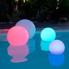 Boule lumineuse flottante - LUMISKY - BOBBY C50 - LED multicolore dimm