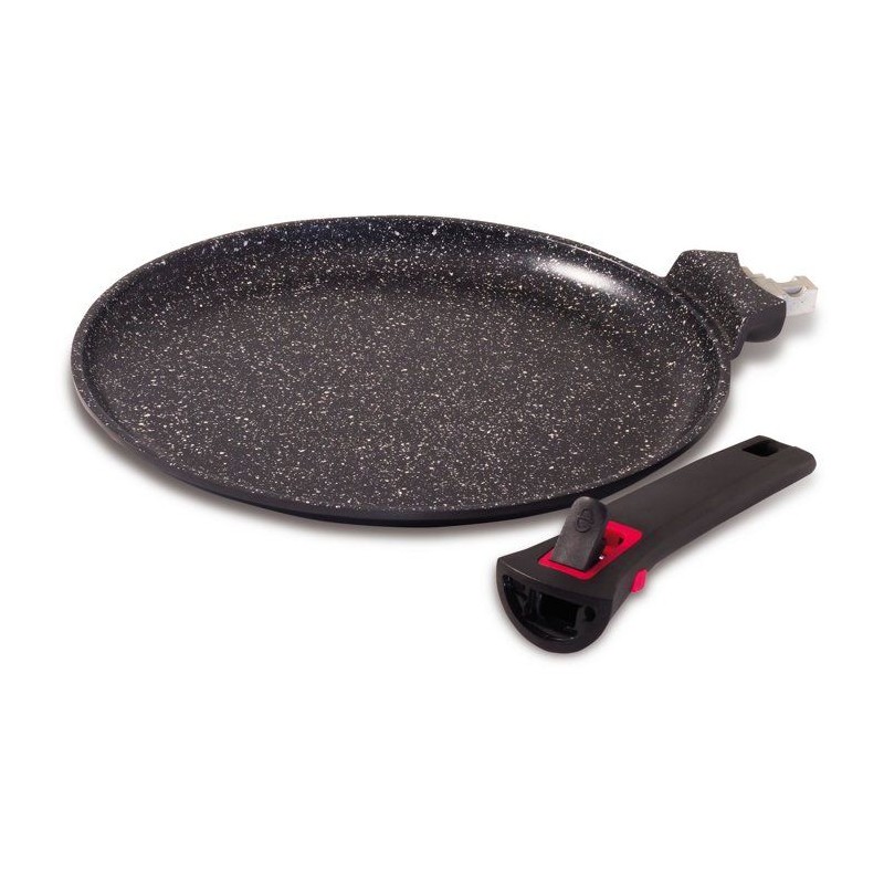 Crepiere - BAUMALU - Standard - Aluminium - 28 cm - Céramique antiadh
